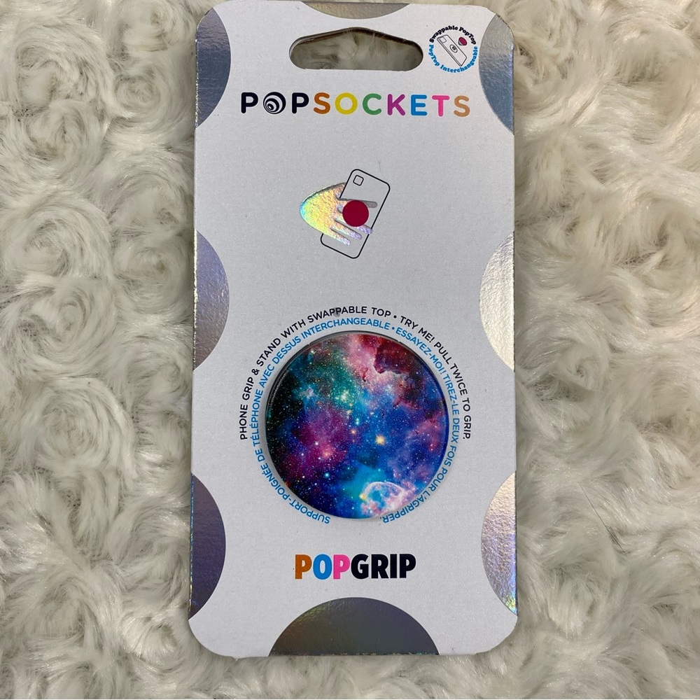 pop socket blue nebula pattern - Picture 1 of 1